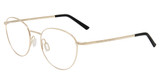 Porsche Eyeglasses P8759 Gold C000