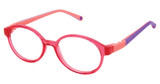 Life Italia Eyeglasses NI-155 FUCHSIA CORAL/3