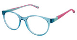 Life Italia Eyeglasses JF-907 TEAL AQUA/3