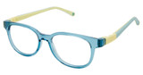 Life Italia Eyeglasses NI-156 TEAL BUTTER/3