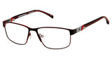 AÉROPOSTALE Eyeglasses AERO3009 Black/Red/BLACK/RED