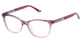Jimmy Crystal New York Eyeglasses Paros Plum/PLUM