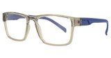 Hudson Optical Eyeglasses H13 Sh Crystal Grey / Dark Blue/GRY