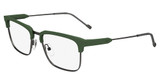 Zeiss Eyeglasses ZS24148 SATIN KHAKI/ DARK RUTHENIUM/324