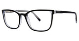 Vera Wang Eyeglasses V714 Black Crystal/BK