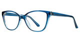 Parade Eyeglasses 1118 Teal/Crystal