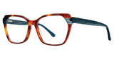 Vavoom/Vivian Morgan Eyeglasses 8117 Tortoise/Teal