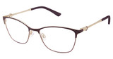Superflex Eyeglasses SF-659 AUBERGINE GOLD/M107