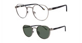 AirMag Eyeglasses AIRMAG A6261 Gun/Black/C2