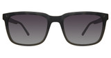Eco Eyeglasses SALIX SUN CLIP GREEN TORTOISE GRADIENT/GNTG