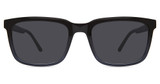 Eco Eyeglasses SALIX SUN CLIP BLUE GREY GRADIENT/BLGD
