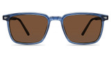 Eco Eyeglasses FORREST SUN CLIP LIGHT BLUE/LBLU