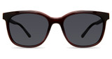 Eco Eyeglasses MEADOW SUN CLIP RED/RED