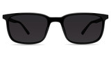 Eco Eyeglasses BRIAR SUN CLIP BLACK/BLK