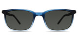 Eco Eyeglasses BRIAR SUN CLIP BLUE CRYSTAL/BCRY
