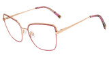 Jones New York Eyeglasses VJON505 Rose Gold/Magenta 0ROG