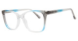 Smart Eyeglasses SMART S2886 Grey Blue Crystal/C3