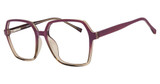 Smart Eyeglasses SMART S2891 Mauve Brown Crystal/C2