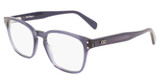 Ferragamo Eyeglasses SF2925LB CRYSTAL NAVY/420