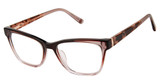 L.A.M.B. Eyeglasses LA136 burgundy/BUR
