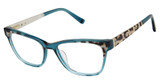 L.A.M.B. Eyeglasses LA136 teal/TEA