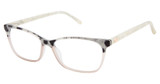 Lulu Guinness Eyeglasses L250 Bone/BON