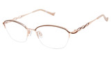 Tura Eyeglasses R149 brown/rose gold/BRN
