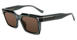 Tumi Eyeglasses STU511 Transp. Sage 804P
