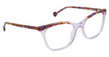 Classique Eyewear Eyeglasses LL209 PERFECT SETTING LILAC SHELL/C1