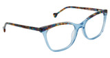 Classique Eyewear Eyeglasses LL209 PERFECT SETTING AZURE SHELL/C3