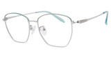 Mademoiselle Eyeglasses MADEMOISELLE MM9302 Jade/Silver/C2