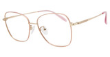 Mademoiselle Eyeglasses MADEMOISELLE MM9303 Pink/Gold/C1