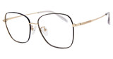 Mademoiselle Eyeglasses MADEMOISELLE MM9303 Black/Gold/C3