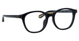 Linda Farrow Eyeglasses LFL1480LB POWELL BLACK/ YELLOW GOLD/ OPTICAL/001