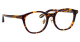Linda Farrow Eyeglasses LFL1480 POWELL DRK T-SHELL/ LGHT GLD/ OPTICAL/002