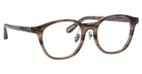 Linda Farrow Eyeglasses LFL1480 POWELL GREY HORN/ WHITE GOLD/ OPTICAL/003