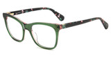 Kate Spade Eyeglasses TEMPERANCE GRN PK/0IWB