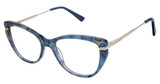 Elizabeth Arden Eyeglasses EA 1266 BLUE/2
