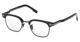 Tom Ford Eyeglasses FT1119-D shiny black / smoke/01A