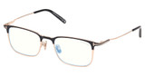 Tom Ford Eyeglasses FT5929-D-B shiny black/001