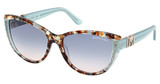 Guess? Eyeglasses GM00011 turquoise/other / gradient blue/89W