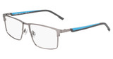 Flexon Eyeglasses FLEXON E1153 SATIN GUN/ CERULEAN/071