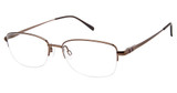 Aristar Eyeglasses AR 30828 Brown/535