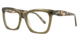 I Optics Eyeglasses LA90060 OLIVE/02