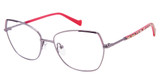 BETSEY JOHNSON Eyeglasses ANTIQUE ME Purple/PUR