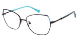 BETSEY JOHNSON Eyeglasses ANTIQUE ME Black/BLK