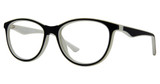 Global Optique Eyeglasses JR52 BLACK/GRAY