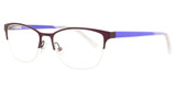 Cafe Lunettes Eyeglasses CAFE3381 Eggplant/C-3