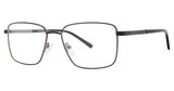 Elan Collection Eyeglasses 3438 Matte Black/Gunmetal