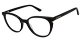 Isaac Mizrahi New York Eyeglasses IM 30090 Black/BK